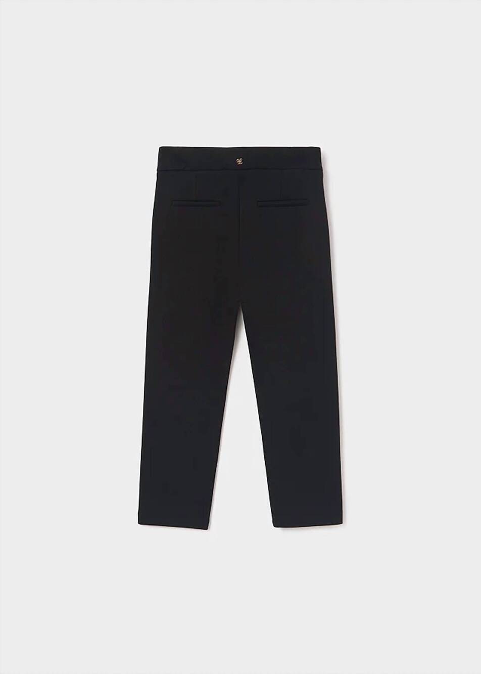 NEW MAYORAL girls milano knit pants in black